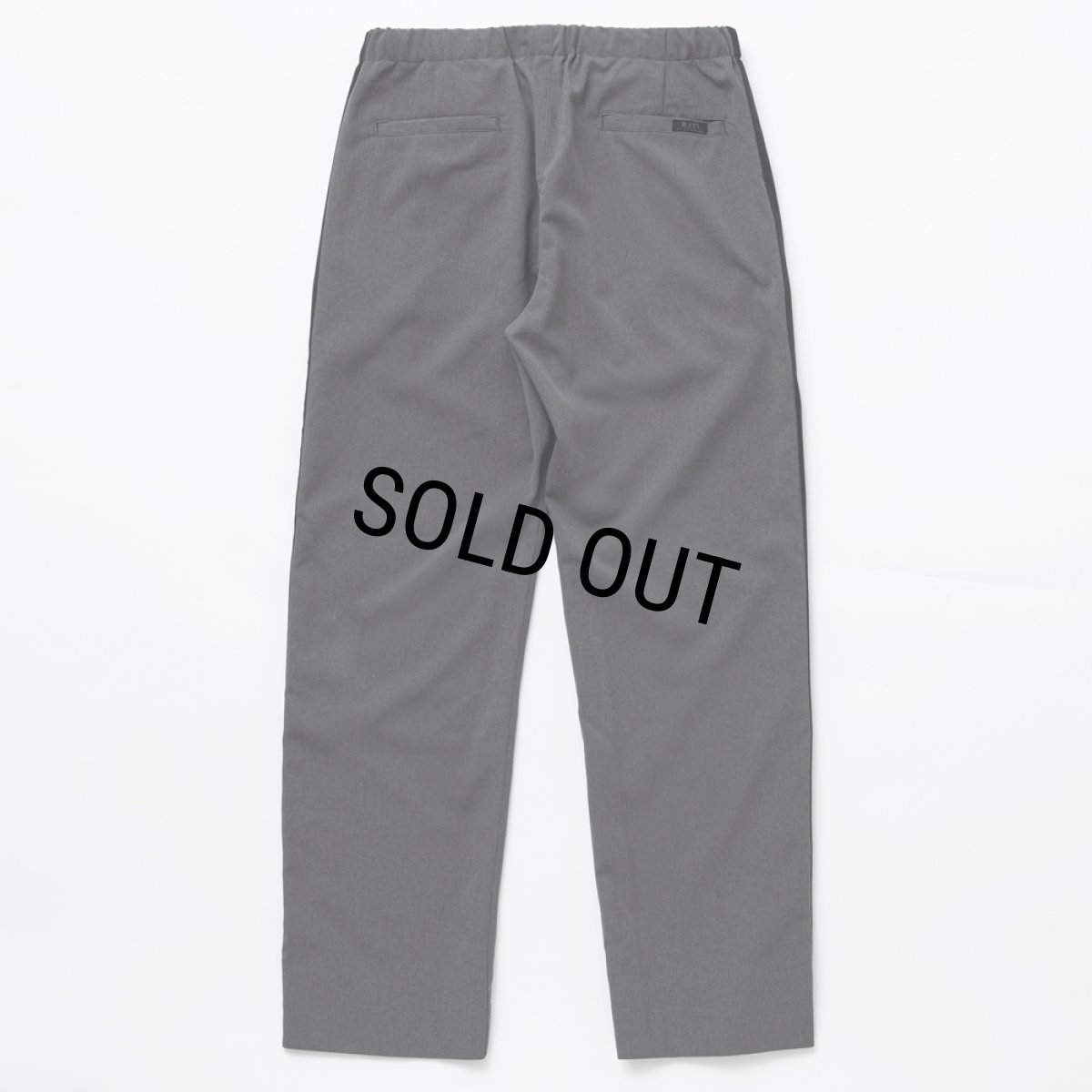 画像2: 【30%OFF】RATS/EASY LINE SLACKS PANTS（GRAY/BLACK LINE）［ラインスラックスパンツ-24春夏］ (2)
