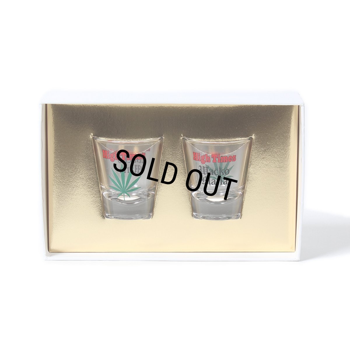 画像1: WACKO MARIA/HIGH TIMES / SHOT GLASSES（CLEAR）［ショットグラス-24春夏］ (1)