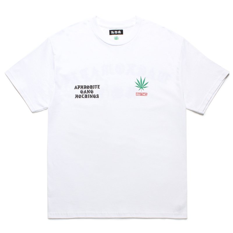 画像1: WACKO MARIA/舐達麻 / HIGH TIMES / T-SHIRT（WHITE）［プリントT-24春夏］