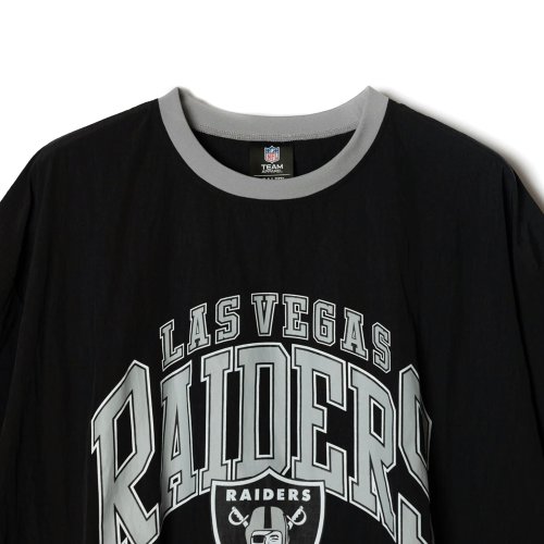 他の写真3: CALEE/× NFL RAIDERS S/S NYLON GAME SH（BLACK）［ナイロンゲームシャツ-24春夏］