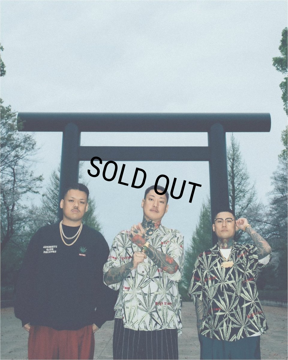 画像6: WACKO MARIA/舐達麻 / HIGH TIMES / SWEAT SHIRT（GRAY）［クルーネックスウェット-24春夏］ (6)