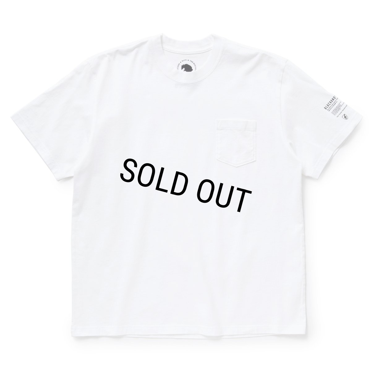 画像1: 【30%OFF】RATS/PACK TEE "CREW NECK REGULAR SILHOUETTE"（WHITE）［プリントポケT-24春夏］ (1)