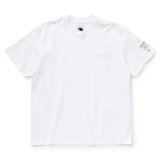 RATS/PACK TEE "CREW NECK REGULAR SILHOUETTE"（WHITE）［プリントポケT-24春夏］