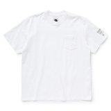 【30%OFF】RATS/PACK TEE "CREW NECK REGULAR SILHOUETTE"（WHITE）［プリントポケT-24春夏］