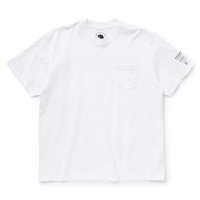 【30%OFF】RATS/PACK TEE "CREW NECK REGULAR SILHOUETTE"（WHITE）［プリントポケT-24春夏］