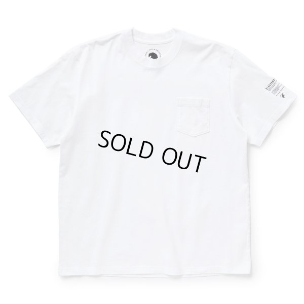 画像1: 【30%OFF】RATS/PACK TEE "CREW NECK REGULAR SILHOUETTE"（WHITE）［プリントポケT-24春夏］