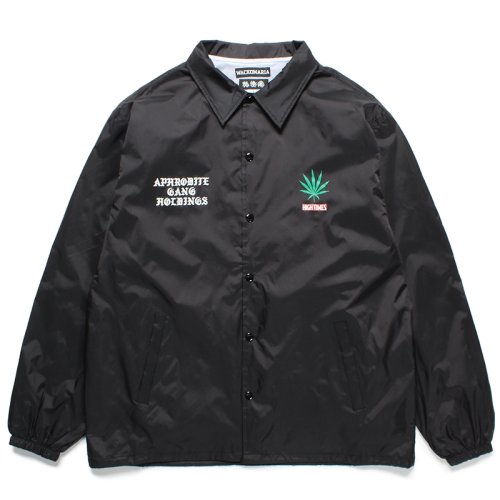 他の写真1: WACKO MARIA/舐達麻 / HIGH TIMES / COACH JACKET（BLACK）［コーチJKT-24春夏］