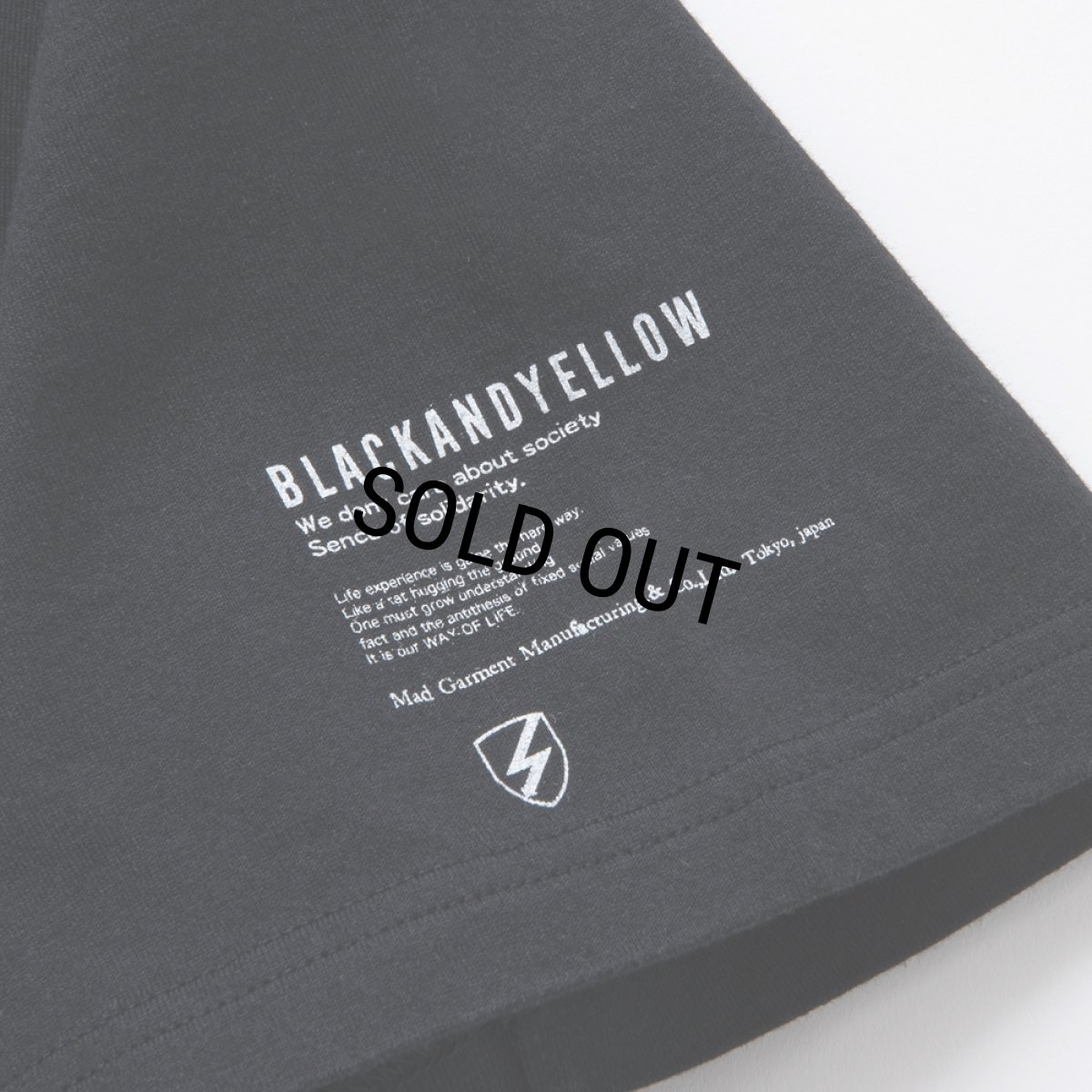 画像5: RATS/PACK TEE "CREW NECK REGULAR SILHOUETTE"（BLACK）［プリントポケT-24春夏］ (5)