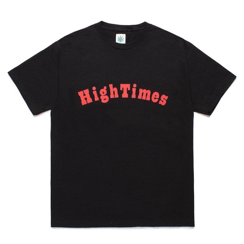 画像1: WACKO MARIA/HIGH TIMES / T-SHIRT（BLACK）［プリントT-24春夏］