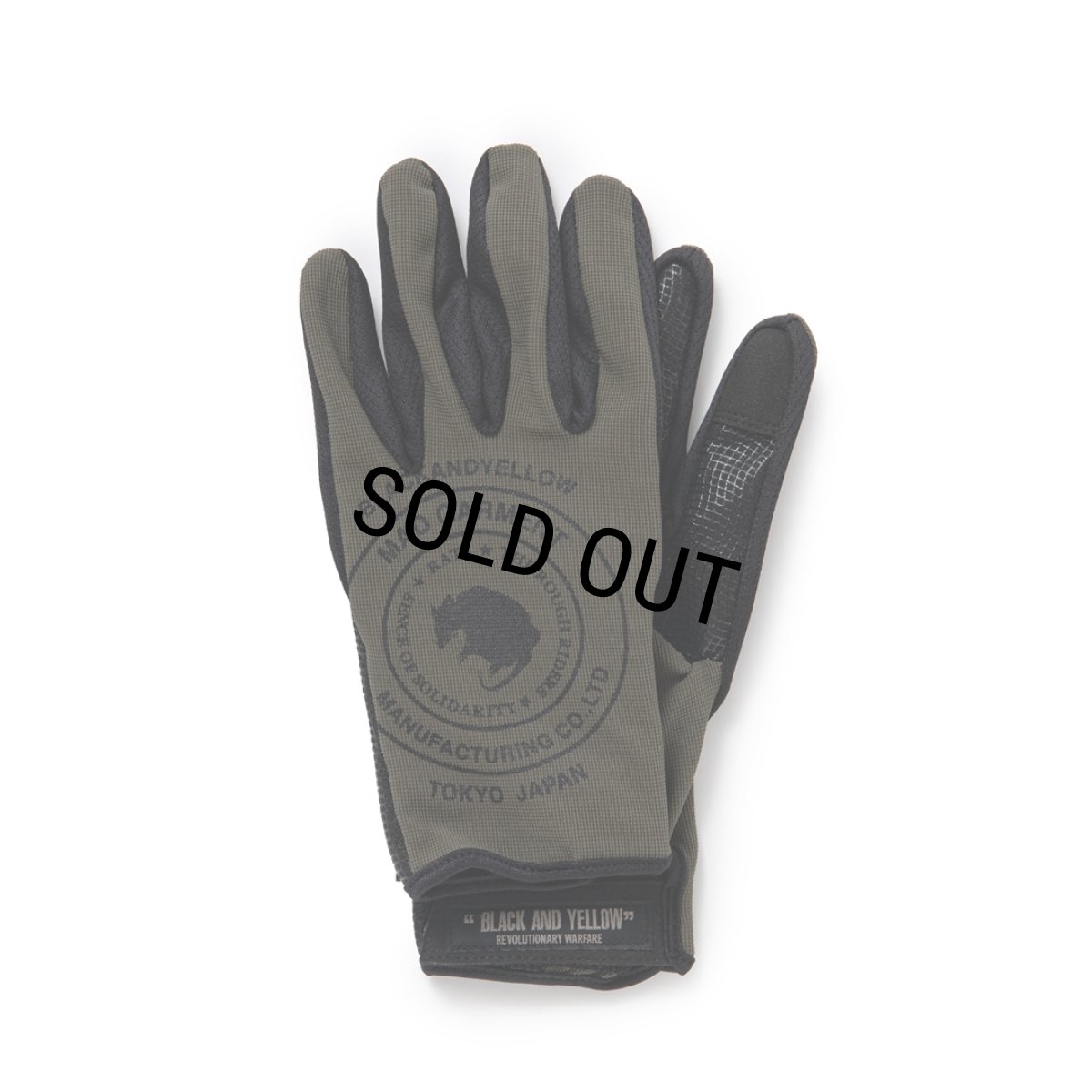 画像1: 【30%OFF】RATS/MC GLOVE（KHAKI）［モーターサイクルグローブ-24春夏］ (1)