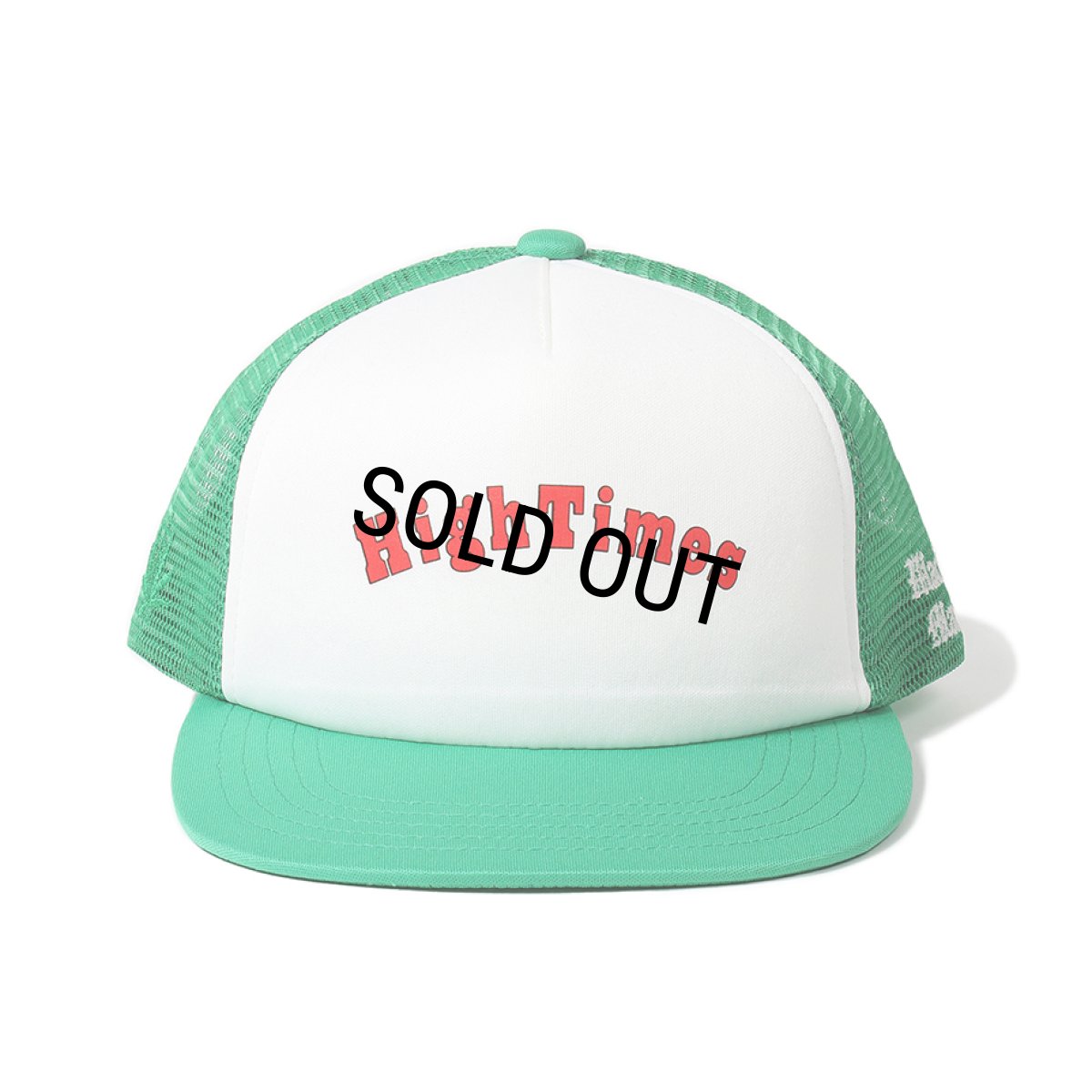 画像1: WACKO MARIA/HIGH TIMES / MESH CAP（GREEN）［メッシュキャップ-24春夏］ (1)