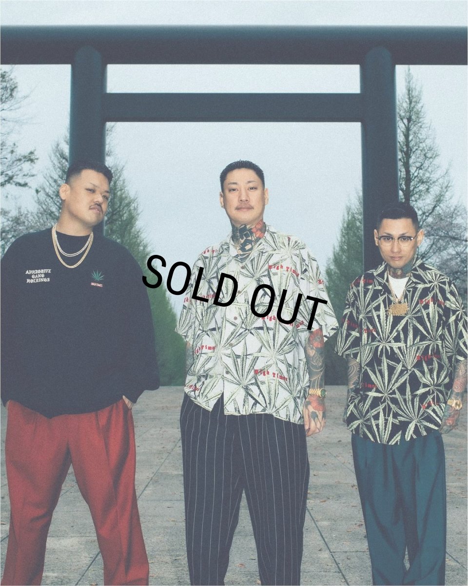 画像2: WACKO MARIA/HIGH TIMES / HAWAIIAN SHIRT（PURPLE）［ハワイアンシャツ-24春夏］ (2)