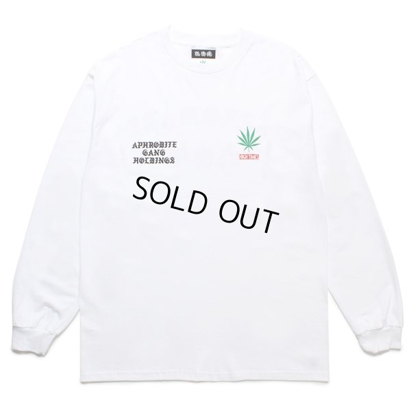画像1: WACKO MARIA/舐達麻 / HIGH TIMES / LONG SLEEVE T-SHIRT（WHITE）［プリント長袖T-24春夏］