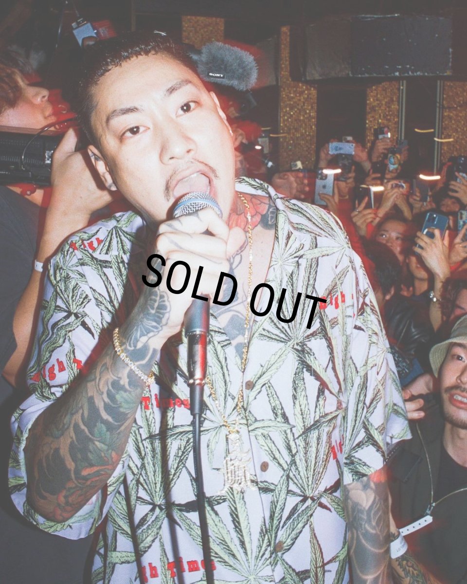 画像5: WACKO MARIA/HIGH TIMES / HAWAIIAN SHIRT（PURPLE）［ハワイアンシャツ-24春夏］ (5)