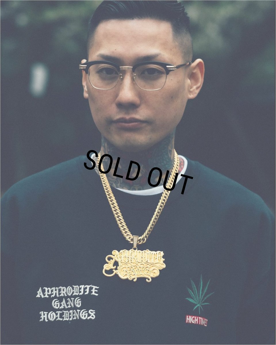 画像8: WACKO MARIA/舐達麻 / HIGH TIMES / SWEAT SHIRT（BLACK）［クルーネックスウェット-24春夏］ (8)