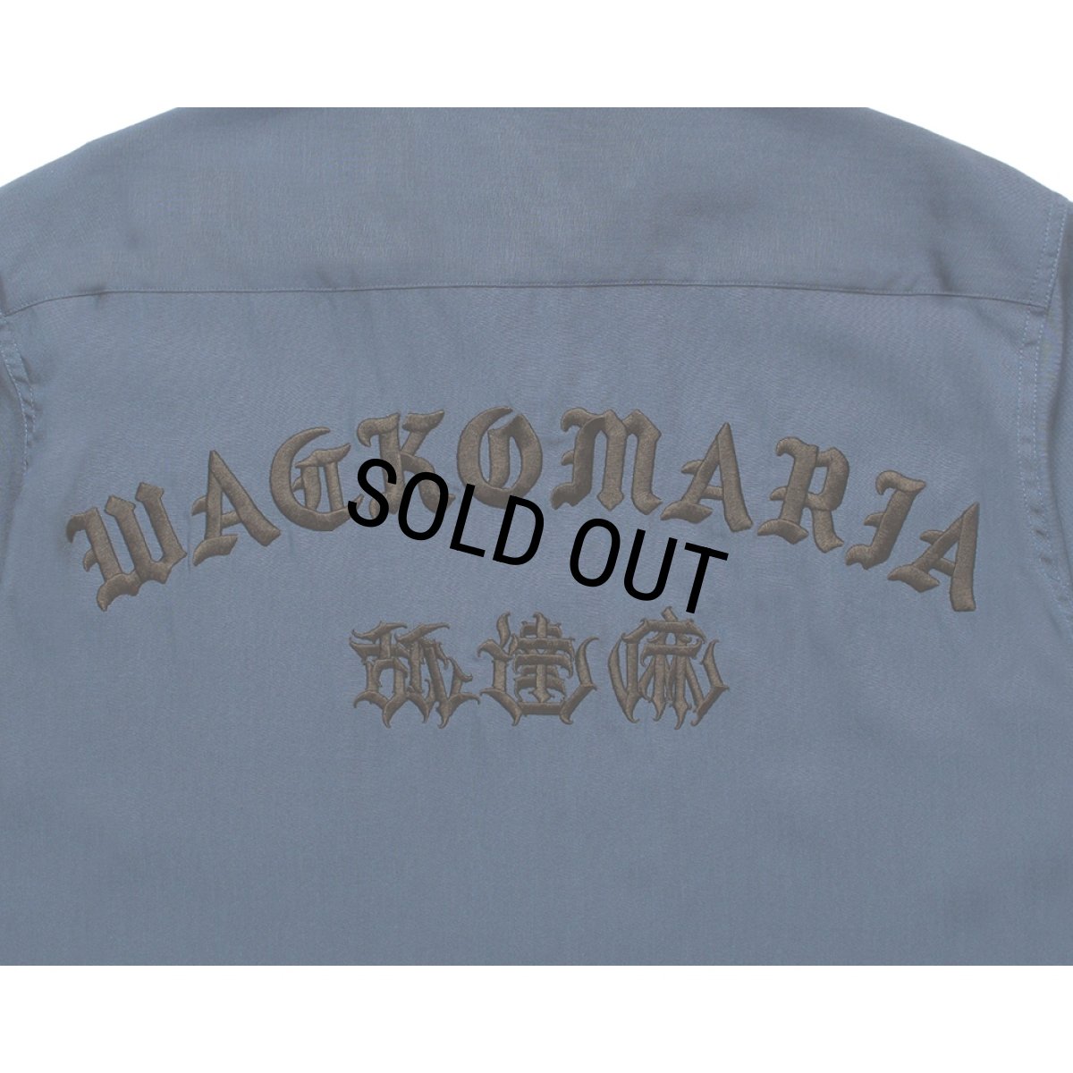 画像4: WACKO MARIA/舐達麻 / HIGH TIMES / 50'S OPEN COLLAR SHIRT（NAVY）［50'Sオープンカラーシャツ-24春夏］ (4)