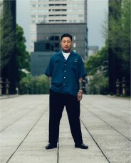 画像5: WACKO MARIA/舐達麻 / HIGH TIMES / 50'S OPEN COLLAR SHIRT（WHITE）［50'Sオープンカラーシャツ-24春夏］ (5)