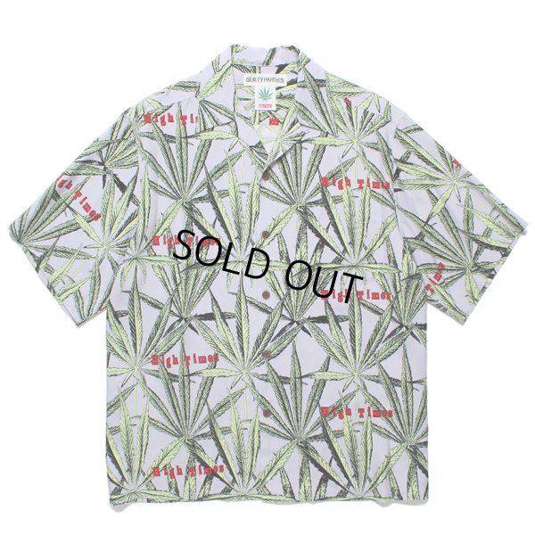 画像1: WACKO MARIA/HIGH TIMES / HAWAIIAN SHIRT（PURPLE）［ハワイアンシャツ-24春夏］