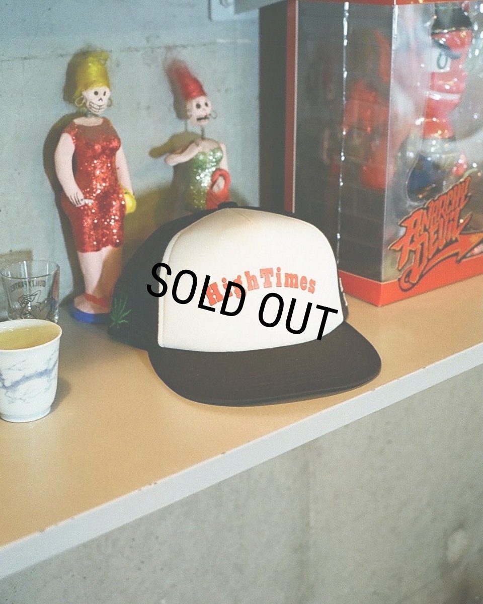 画像4: WACKO MARIA/HIGH TIMES / MESH CAP（BLACK）［メッシュキャップ-24春夏］ (4)