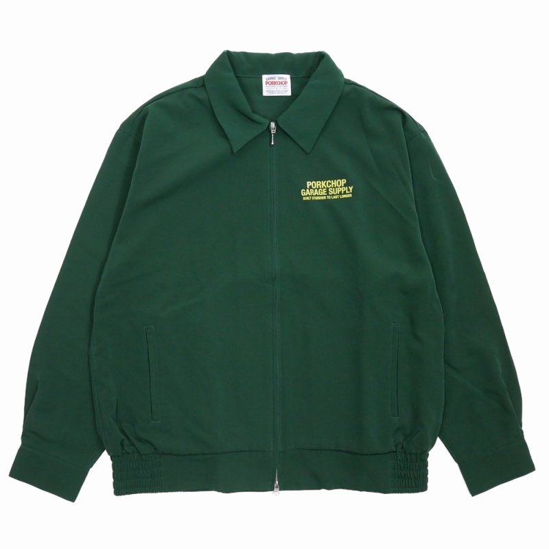画像1: PORKCHOP/LOGO PORK LOOSE JKT（DARK GREEN）［ルーズJKT-24春夏］