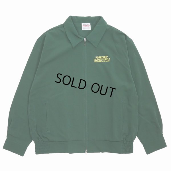 画像1: PORKCHOP/LOGO PORK LOOSE JKT（DARK GREEN）［ルーズJKT-24春夏］