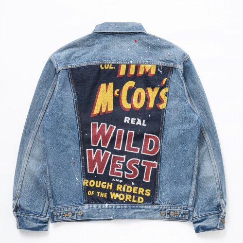 他の写真2: 【30%OFF】RATS/3RD TYPE PRINT DENIM JKT（INDIGO）［サードタイププリントデニムJKT-24春夏］