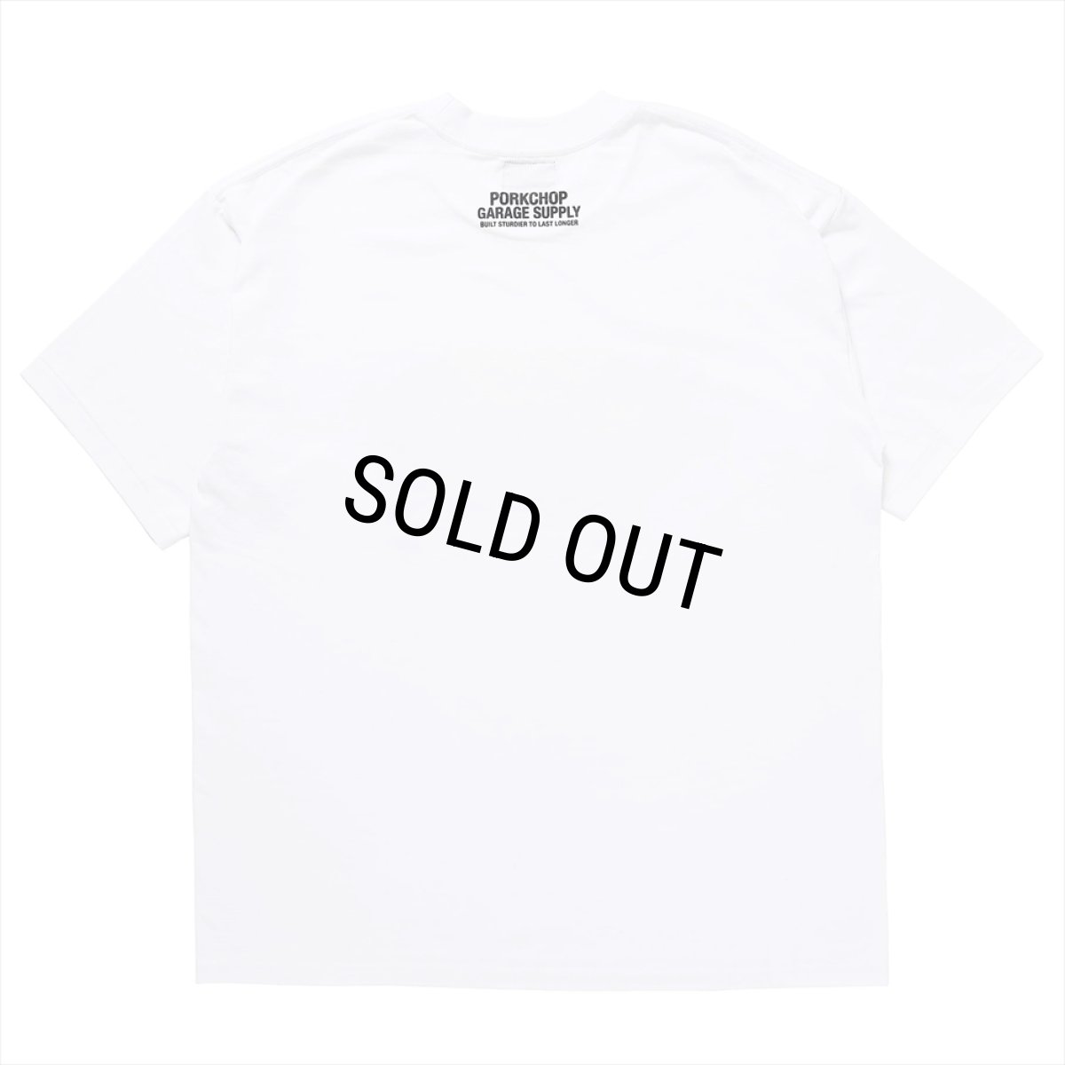 画像2: PORKCHOP/LOGO PORK TEE（WHITE）［プリントT-24春夏］ (2)