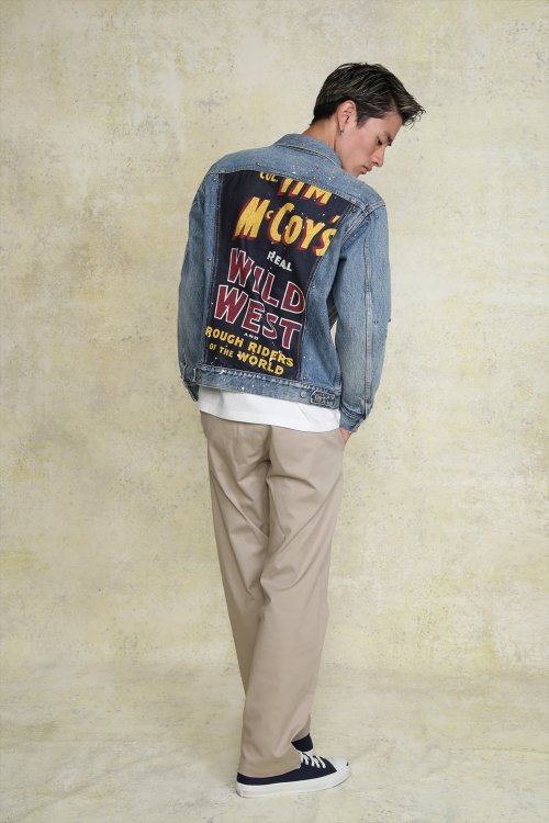 他の写真3: RATS/3RD TYPE PRINT DENIM JKT（INDIGO）［サードタイププリントデニムJKT-24春夏］