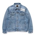 画像2: RATS/3RD TYPE PRINT DENIM JKT（INDIGO）［サードタイププリントデニムJKT-24春夏］ (2)