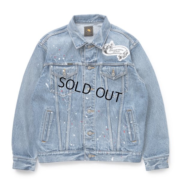 画像2: 【30%OFF】RATS/3RD TYPE PRINT DENIM JKT（INDIGO）［サードタイププリントデニムJKT-24春夏］