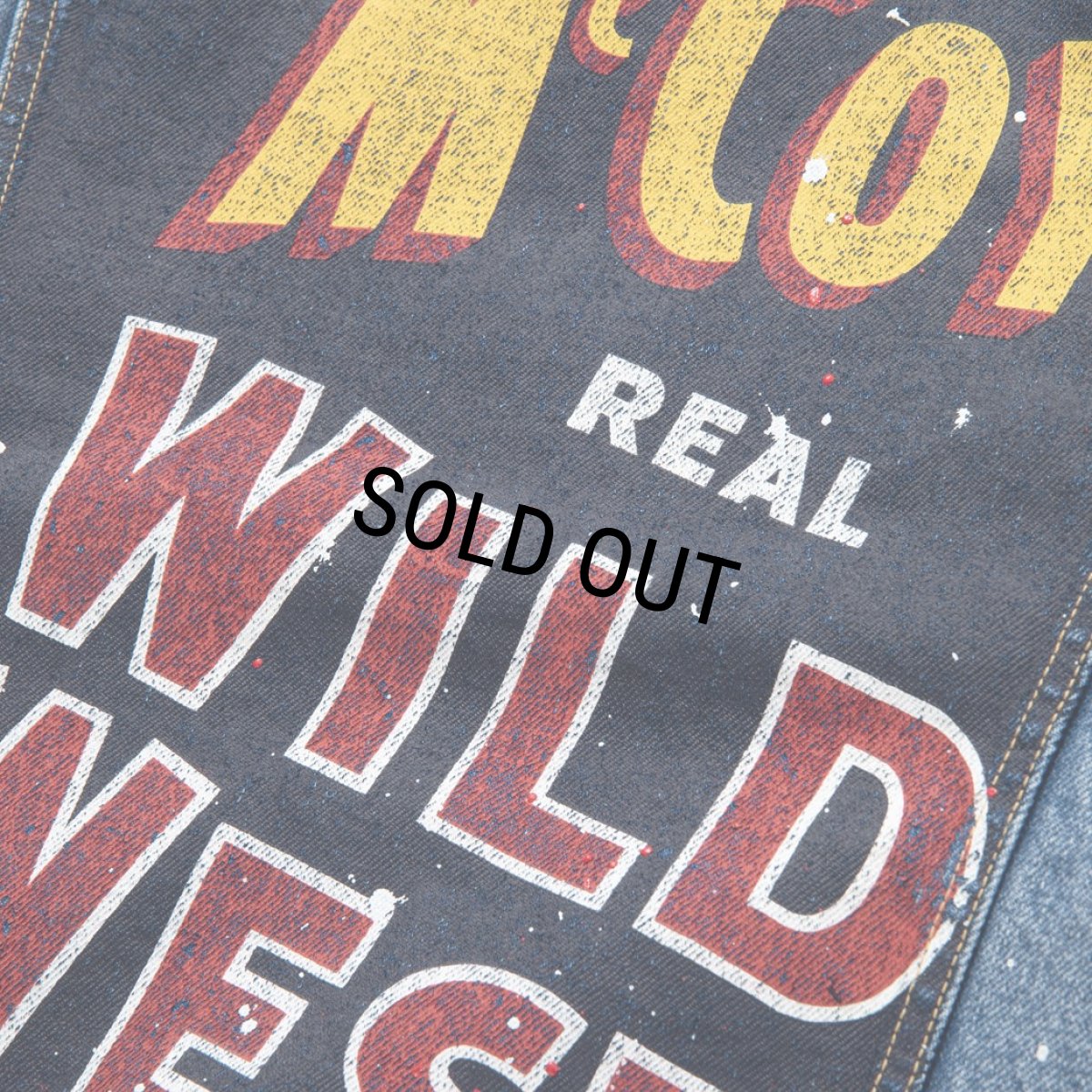 画像7: 【30%OFF】RATS/3RD TYPE PRINT DENIM JKT（INDIGO）［サードタイププリントデニムJKT-24春夏］ (7)