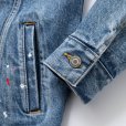 画像6: 【30%OFF】RATS/3RD TYPE PRINT DENIM JKT（INDIGO）［サードタイププリントデニムJKT-24春夏］