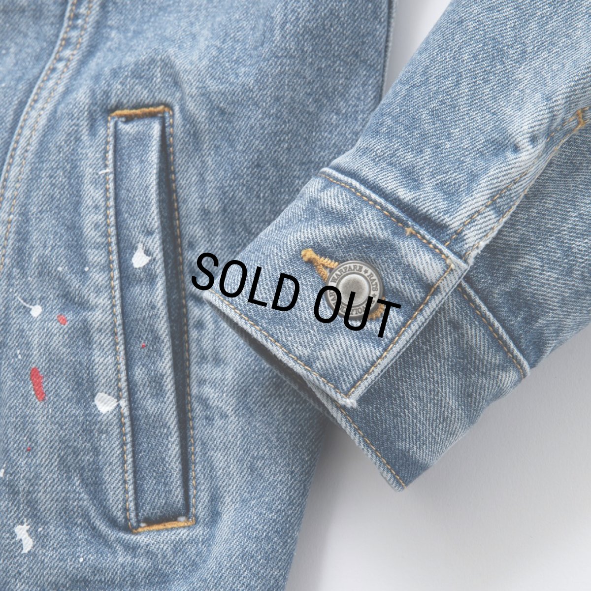 画像6: 【30%OFF】RATS/3RD TYPE PRINT DENIM JKT（INDIGO）［サードタイププリントデニムJKT-24春夏］ (6)