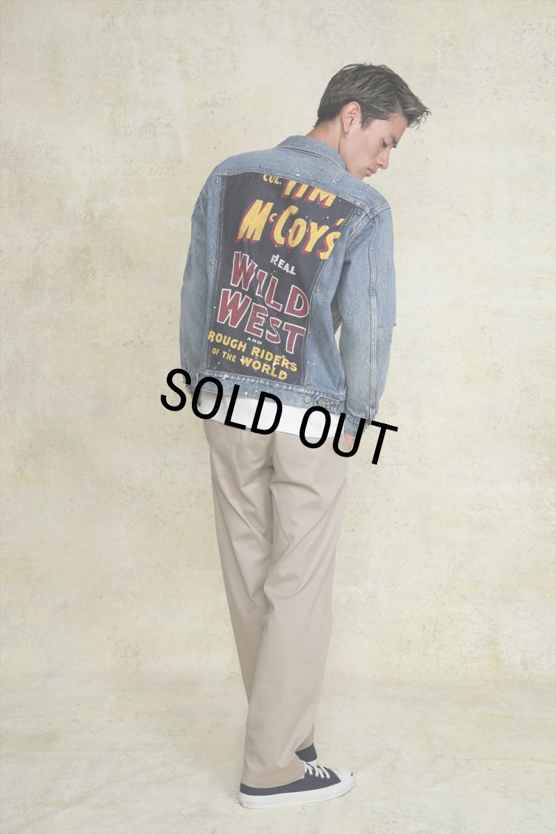 画像9: 【30%OFF】RATS/3RD TYPE PRINT DENIM JKT（INDIGO）［サードタイププリントデニムJKT-24春夏］ (9)