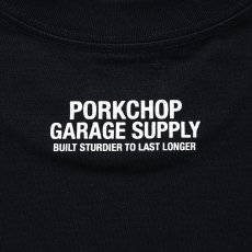 画像4: PORKCHOP/LOGO PORK TEE（BLACK）［プリントT-24春夏］ (4)