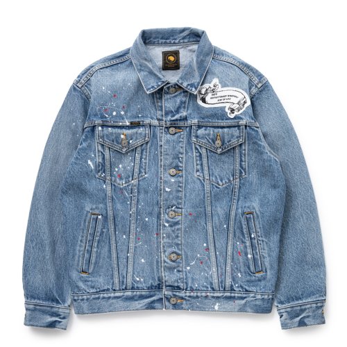 他の写真1: 【30%OFF】RATS/3RD TYPE PRINT DENIM JKT（INDIGO）［サードタイププリントデニムJKT-24春夏］