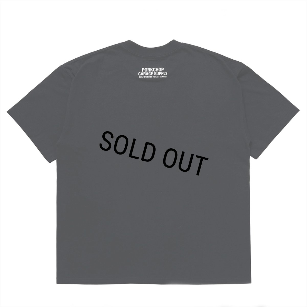 画像2: PORKCHOP/LOGO PORK TEE（BLACK）［プリントT-24春夏］ (2)