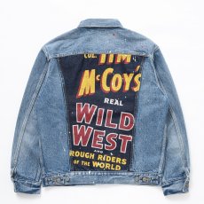 画像1: 【30%OFF】RATS/3RD TYPE PRINT DENIM JKT（INDIGO）［サードタイププリントデニムJKT-24春夏］ (1)