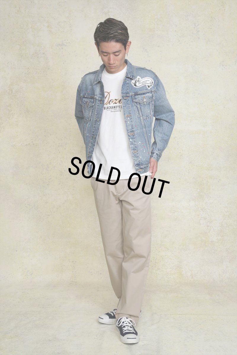 画像8: 【30%OFF】RATS/3RD TYPE PRINT DENIM JKT（INDIGO）［サードタイププリントデニムJKT-24春夏］ (8)