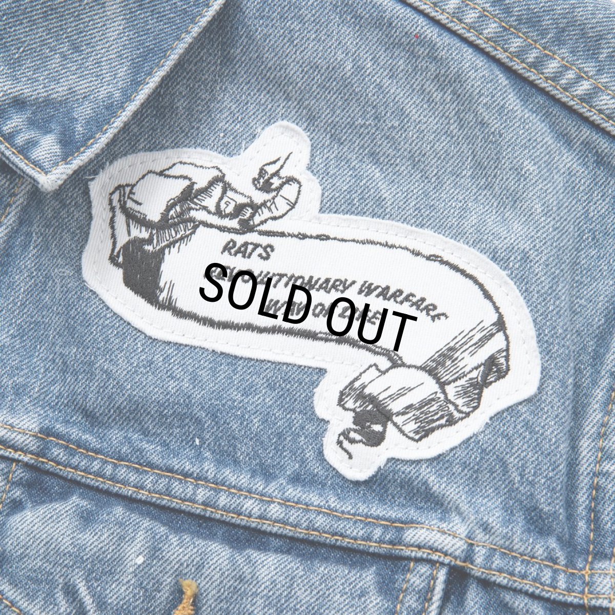 画像4: 【30%OFF】RATS/3RD TYPE PRINT DENIM JKT（INDIGO）［サードタイププリントデニムJKT-24春夏］ (4)