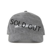 COOTIE PRODUCTIONS/Pigment Coating Twill 6 Panel Cap（Black/White）［ピグメント6パネルキャップ-24春夏］