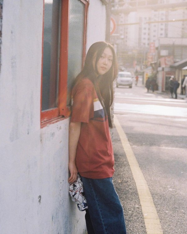 画像5: CHALLENGER/S/S MULTI BORDER TEE（BURGUNDY）［マルチボーダーT-24春夏］