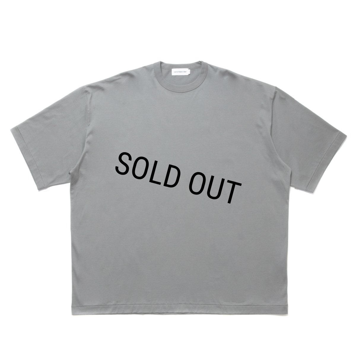 画像1: COOTIE PRODUCTIONS/Supima Oversized S/S Tee（Gray）［スーピマオーバーサイズT-24春夏］ (1)