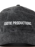 画像4: COOTIE PRODUCTIONS/Pigment Coating Twill 6 Panel Cap（Black/White）［ピグメント6パネルキャップ-24春夏］