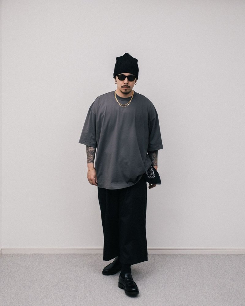 画像2: COOTIE PRODUCTIONS/Supima Oversized S/S Tee（Gray）［スーピマオーバーサイズT-24春夏］