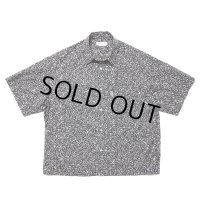COOTIE PRODUCTIONS/Allover Printed Broad S/S Shirt（Black）［総柄ブロードシャツ-24春夏］