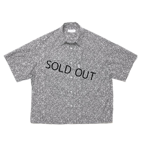 画像1: COOTIE PRODUCTIONS/Allover Printed Broad S/S Shirt（Black）［総柄ブロードシャツ-24春夏］