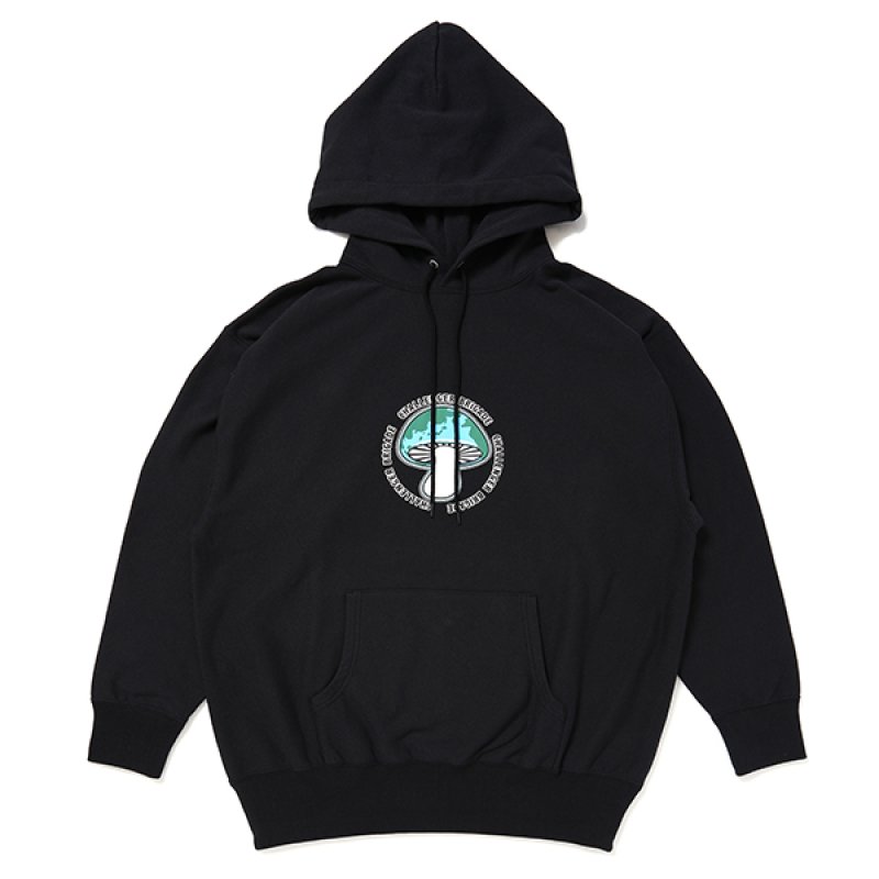画像1: CHALLENGER/SHROOM HOODIE（BLACK）［プルオーバーパーカー-24春夏］