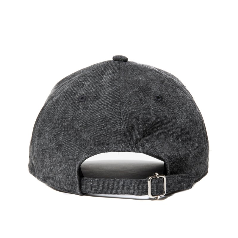 画像2: COOTIE PRODUCTIONS/Pigment Coating Twill 6 Panel Cap（Black/White）［ピグメント6パネルキャップ-24春夏］