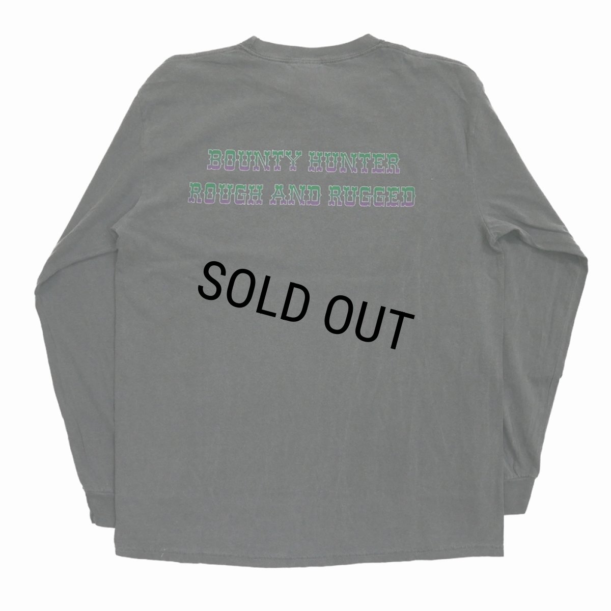 画像2: ROUGH AND RUGGED/RR × BH LS（BLACK）［プリント長袖T-24春夏］ (2)